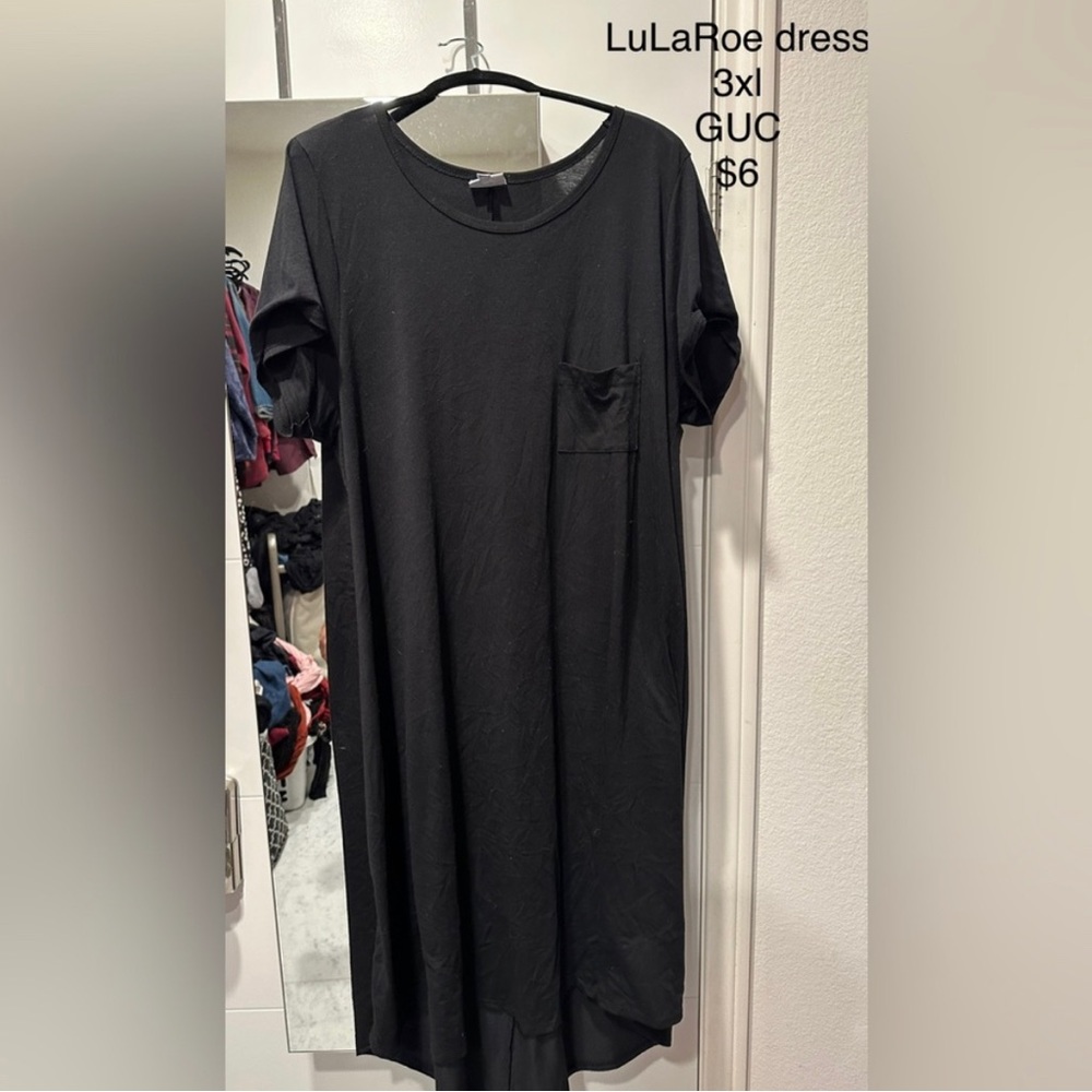Black LuLaRoe dress 3x